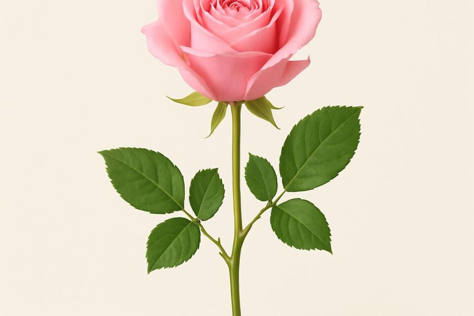 Rose rosa einzeln kaufen — Schnittblume pro Stiel im Polisi Gartencenter Wien